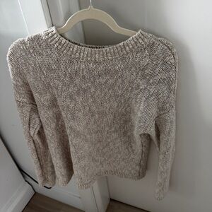 Vince Women's Heathered Beige Sweater